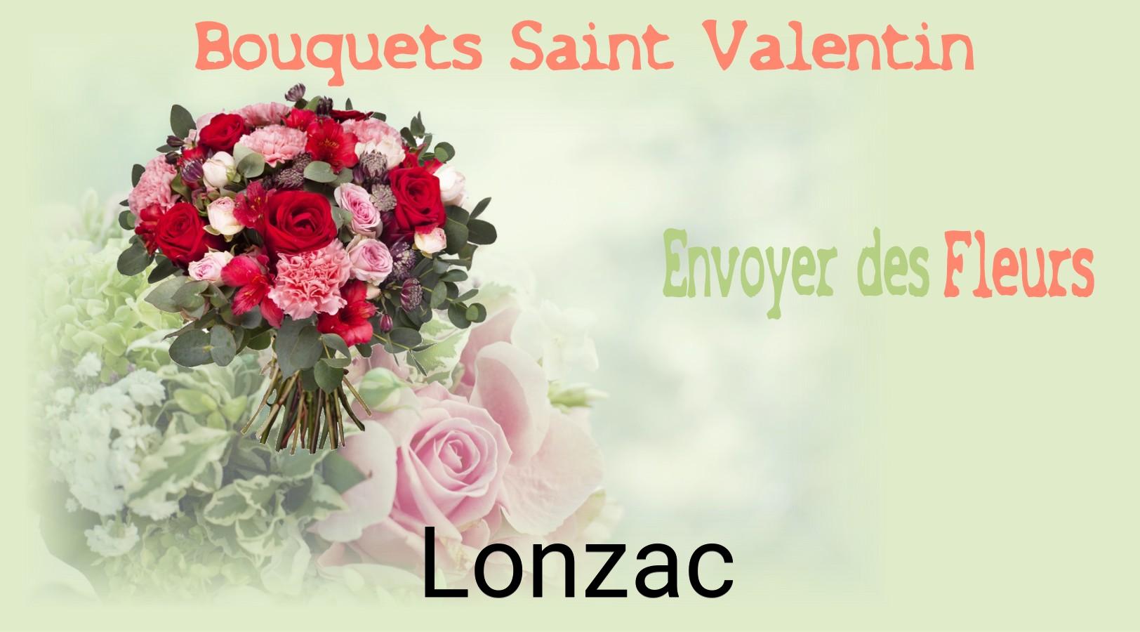 Roses de Saint-Valentin livrées à Lonzac